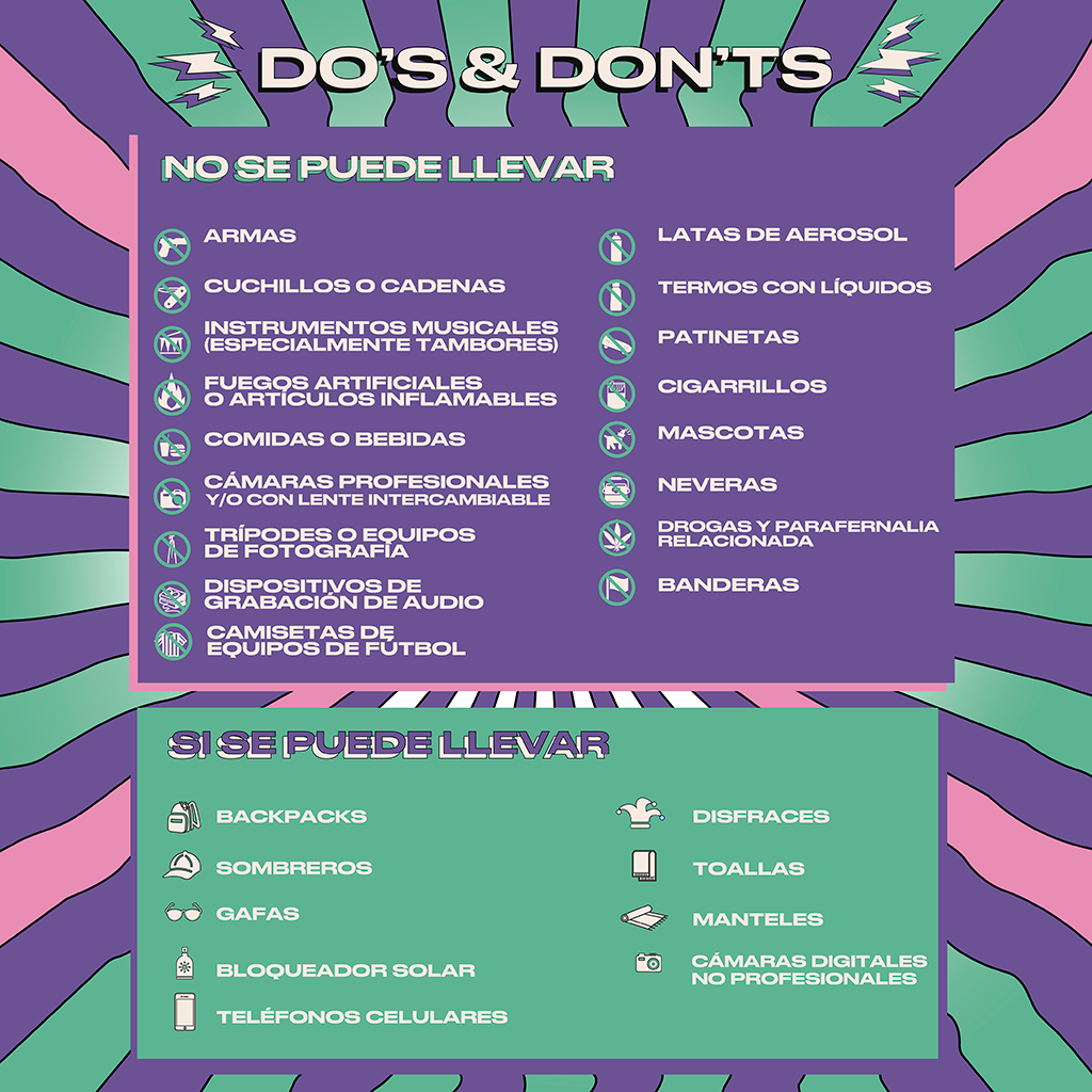 Reglas del Festival Estero Picnic