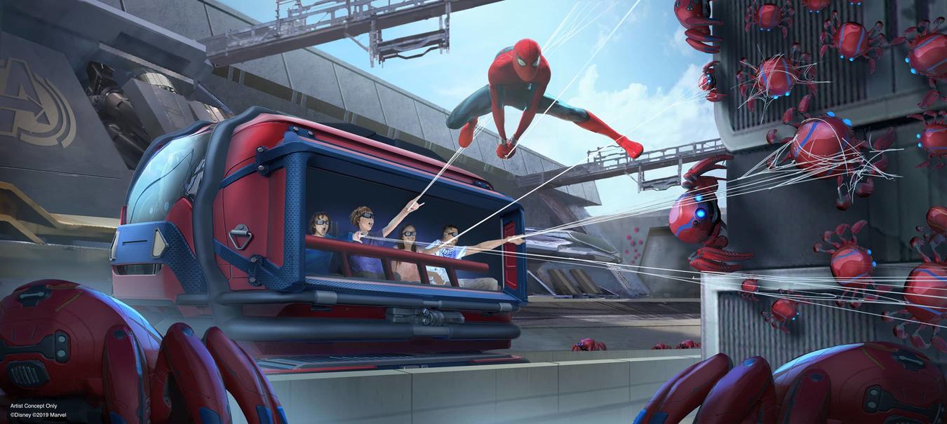 Campus Avengers, zona de Spider-Man