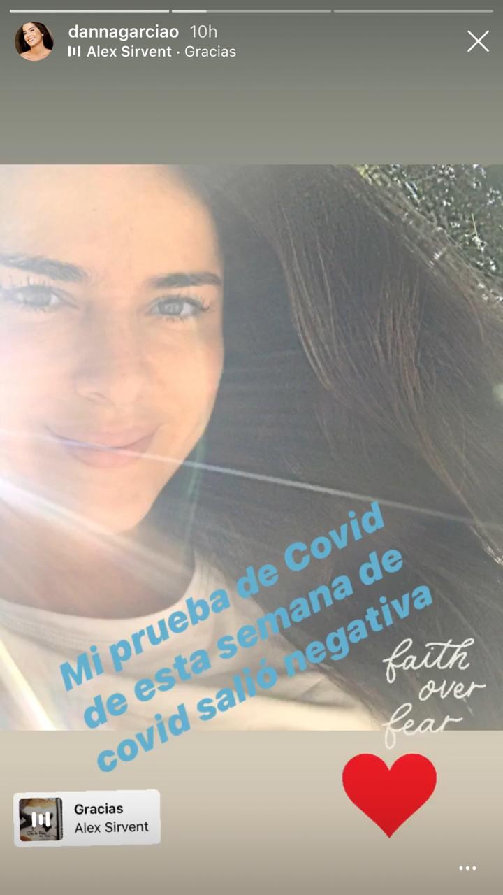 Captura del Instagram de Danna García