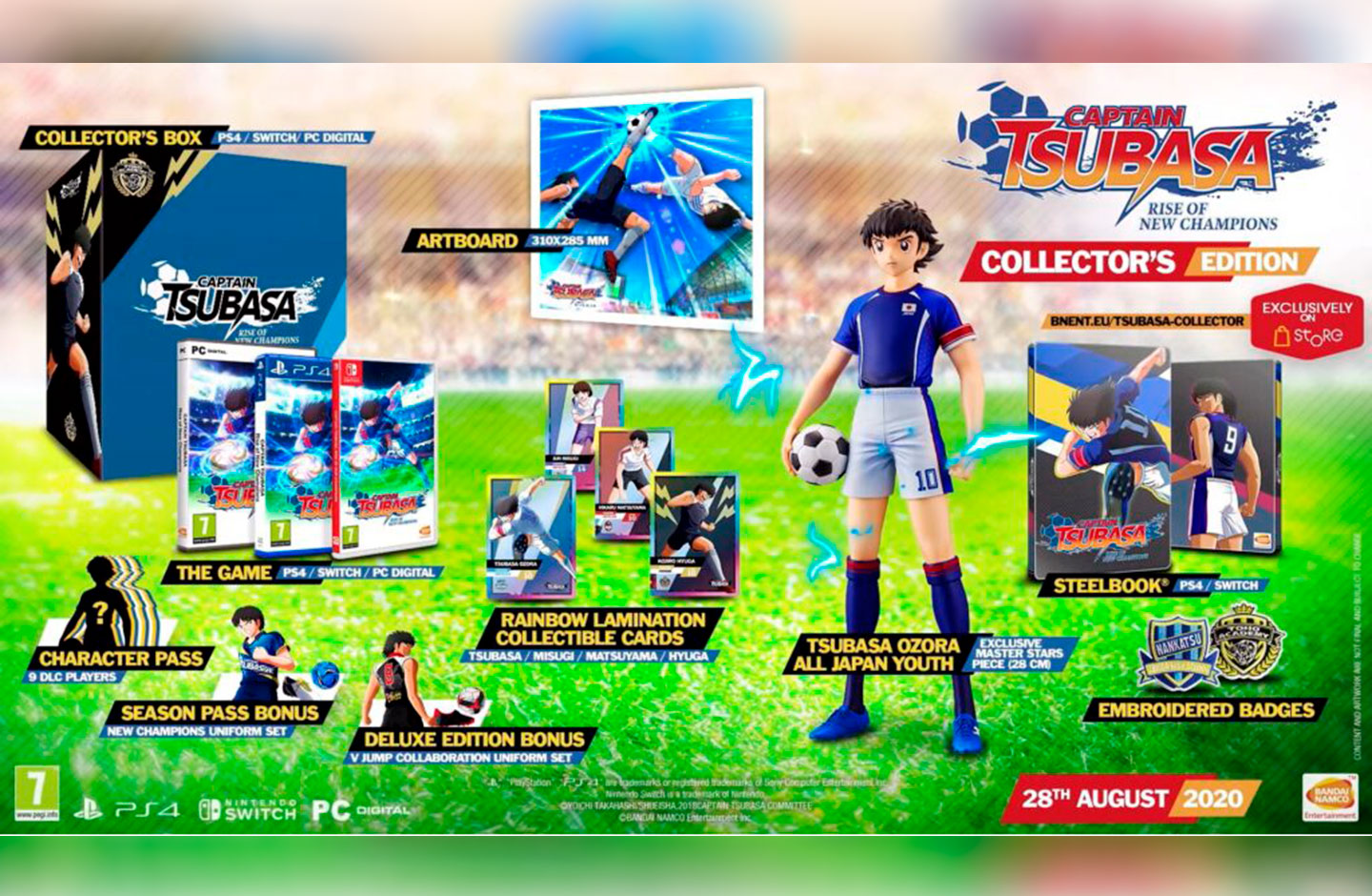 Videojuego de los super campeones Collector's Edition