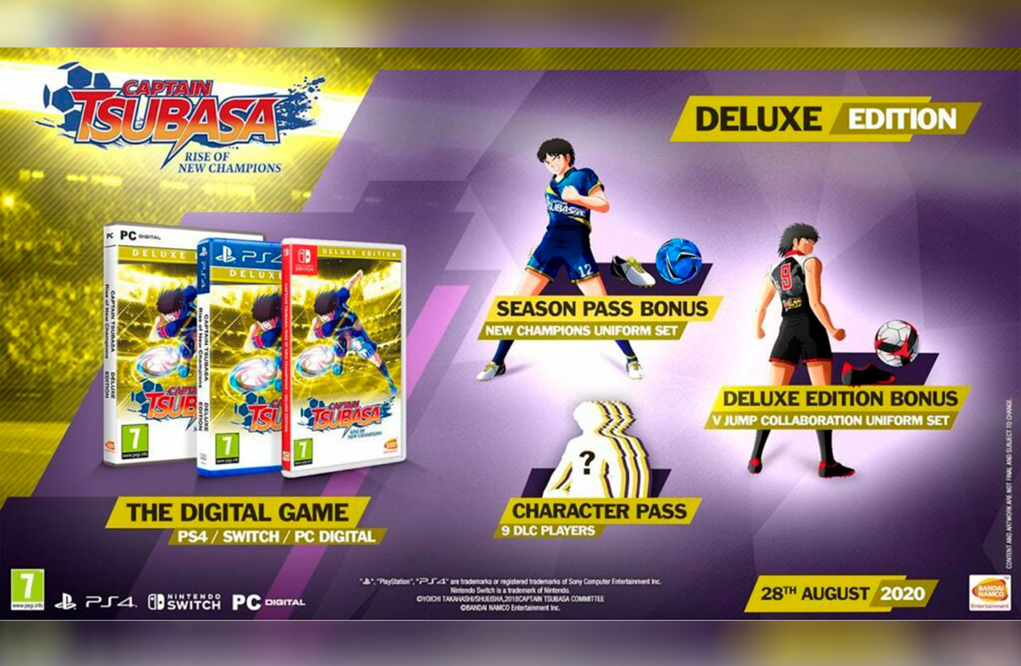 Videojuego de los super campeones Deluxe Edition