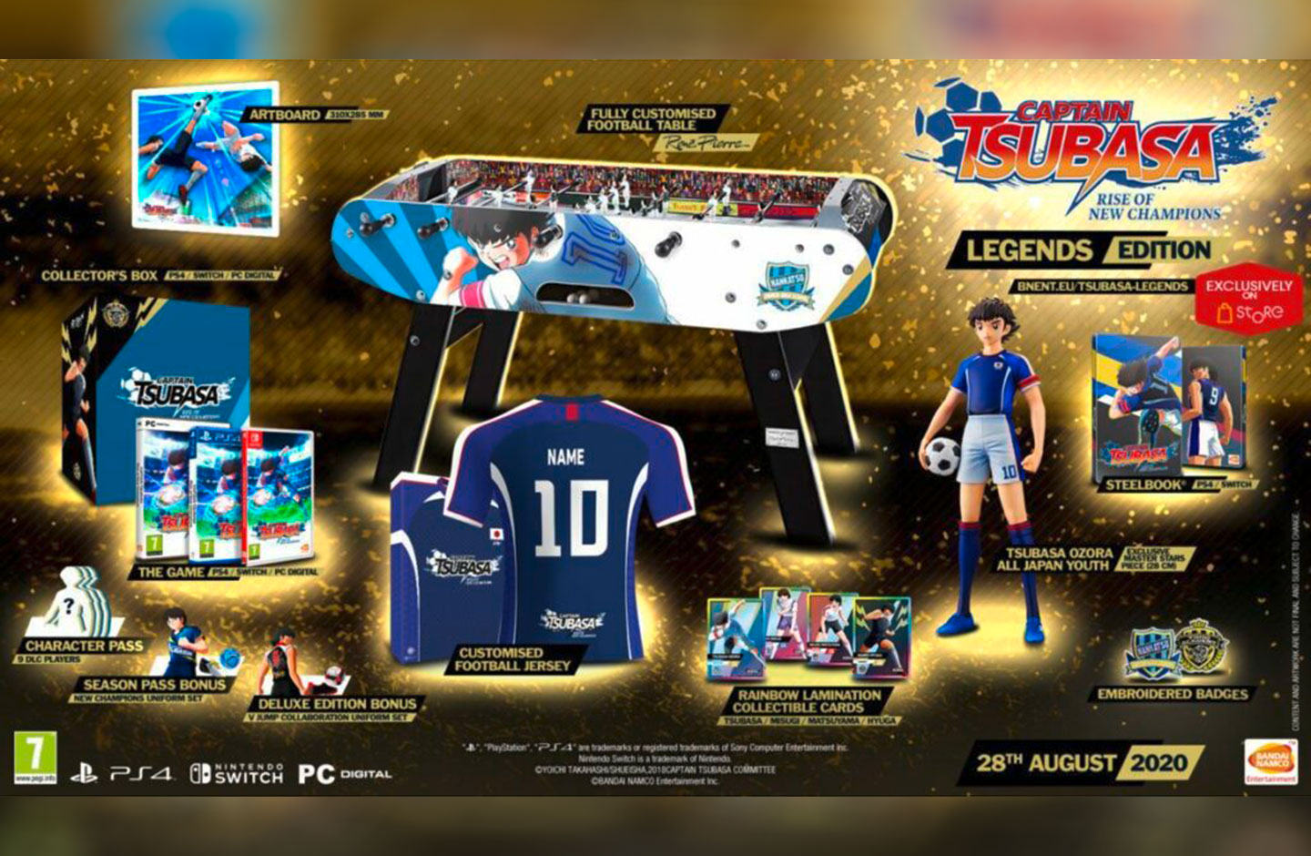 Juego de los super campeones Legends Edition