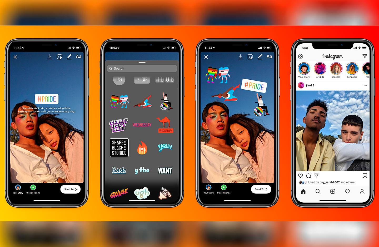 Instagram, novedades LGBTI