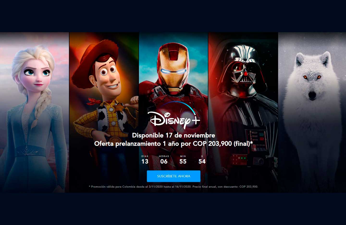 Oferta Disney +