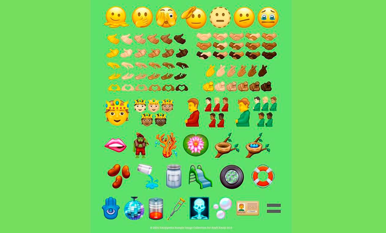 Nuevos emoji 2021-2022