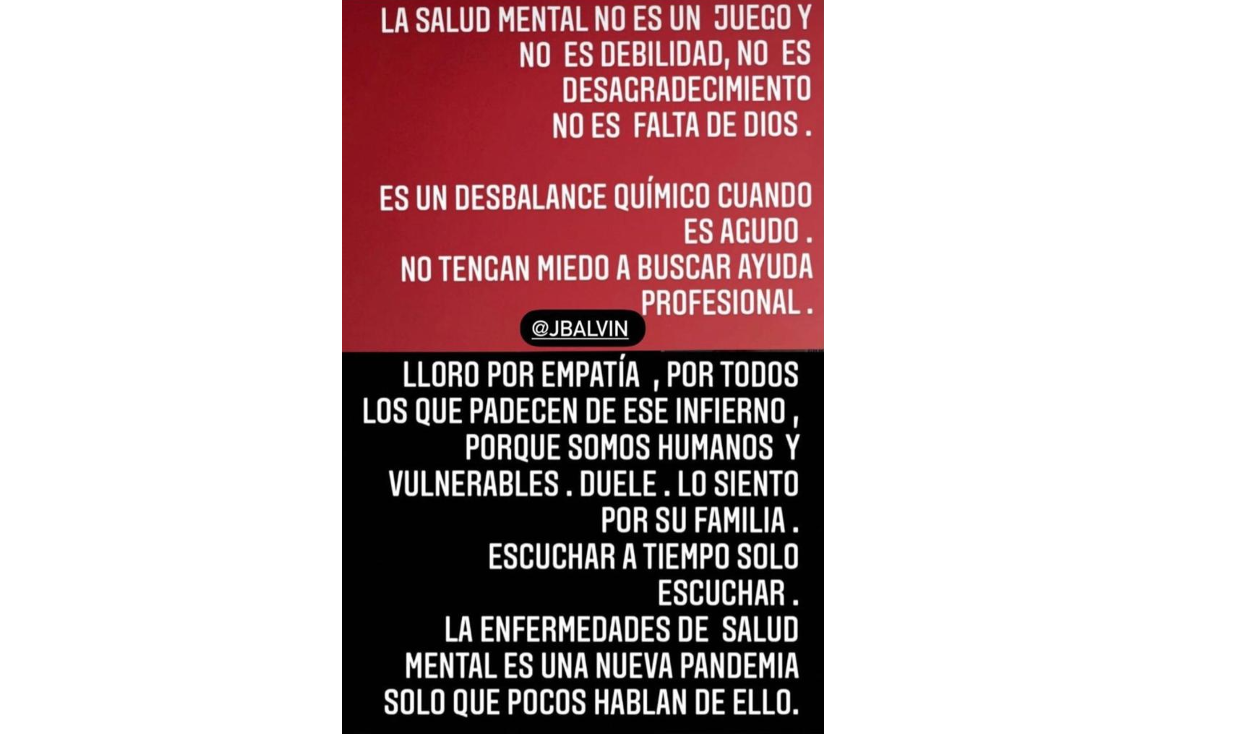 Publicación J Balvin