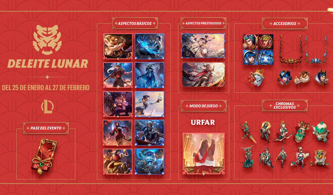 Deleite Lunar 2022 en League of Legends