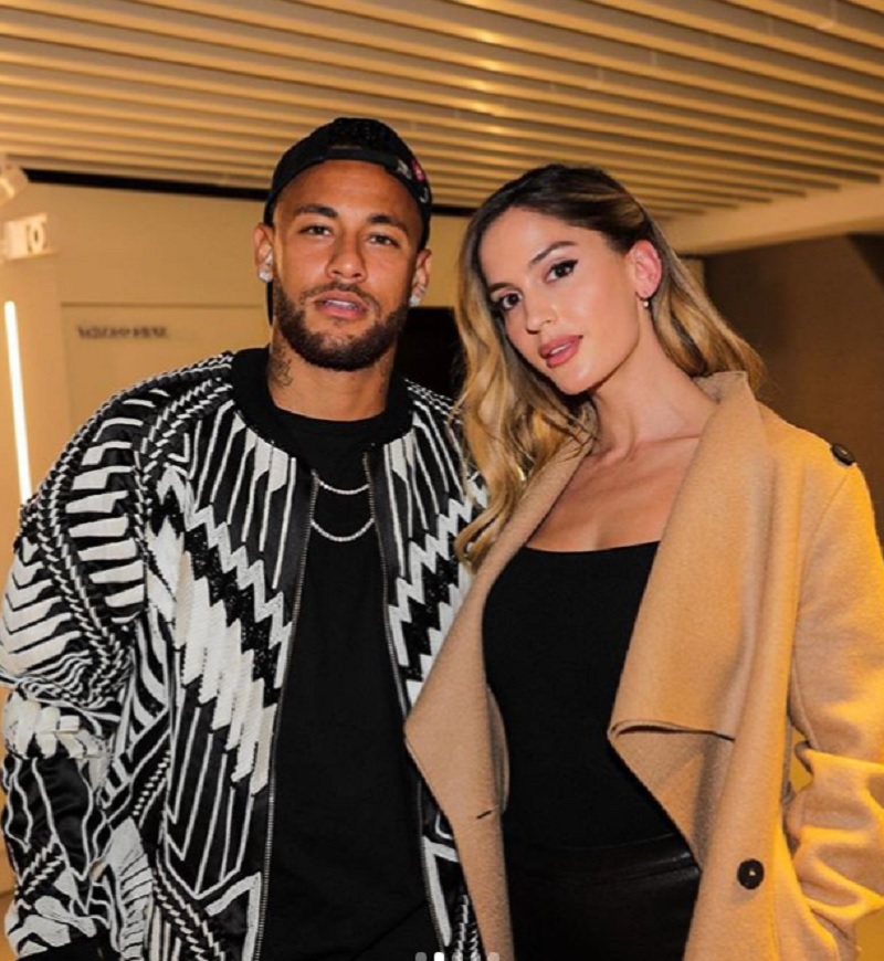 Neymar y Natalia Barulich