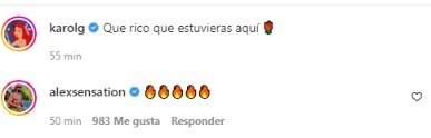 COMENTARIO ALEX SENSATION