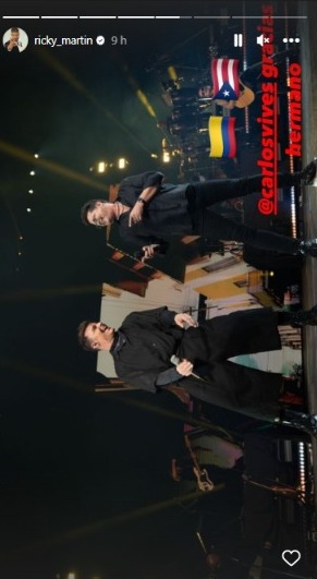 Ricky Martin y carlos vives