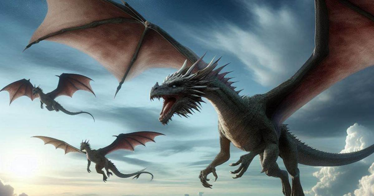¿Cuántos Dragones salvajes en poniente En hay en La Casa del Dragón?