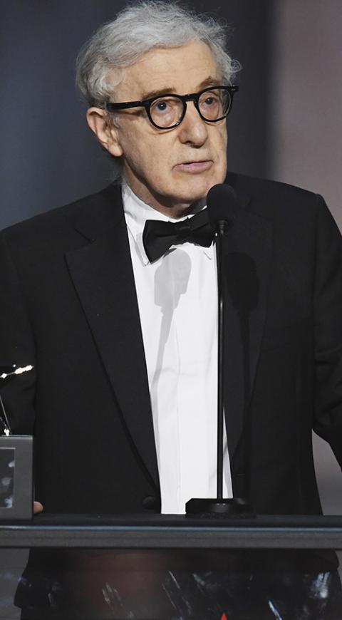 El director de cine estadounidense Woody Allen