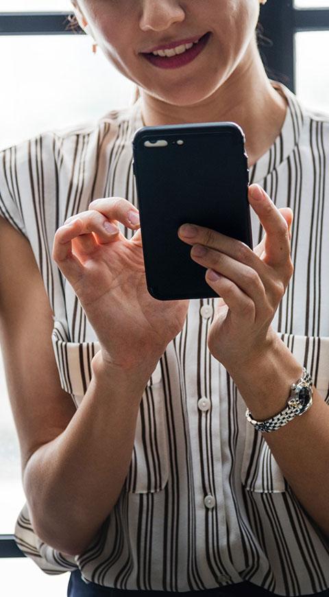 Usuarias de un Smartphone