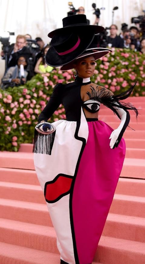Janelle Monáe en la Met Gala 2019