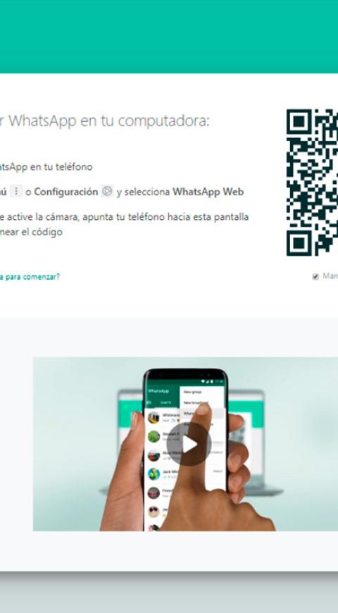 Código QR de WhatsApp Web