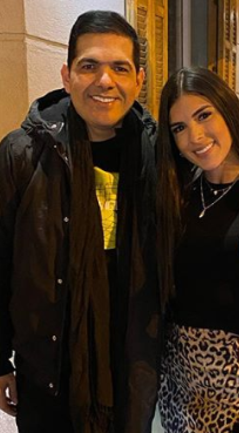Peter Manjarrés y Tata Becerra