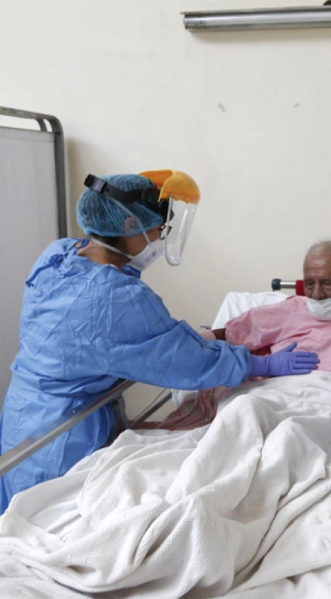 Pacientes de COVID-19