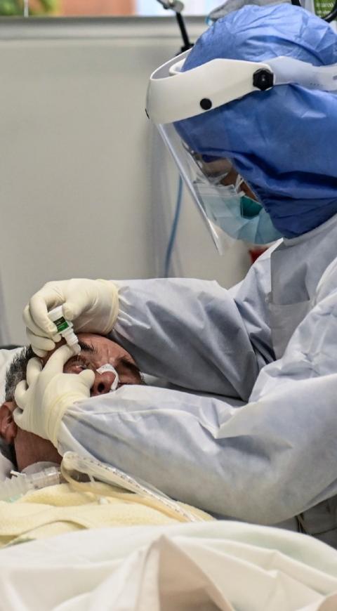 Pacientes contagiados de coronavirus en Colombia