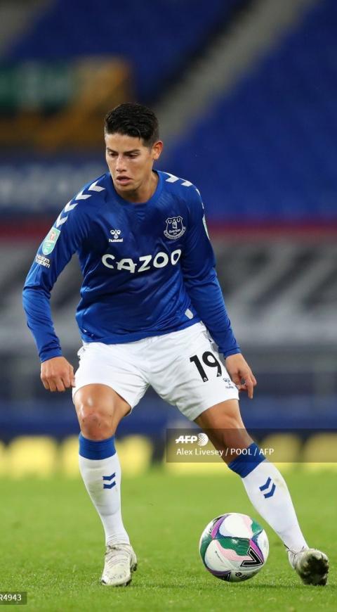 James Rodríguez, Everton