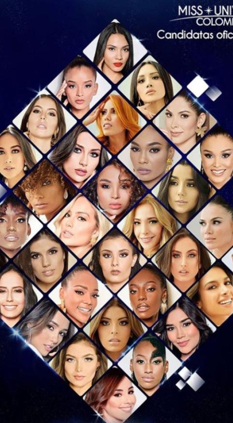 Candidatas de Miss Universe Colombia