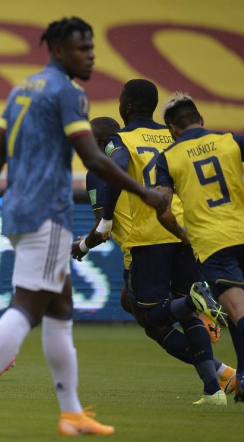Ecuador vs Colombia, Eliminatorias Qatar 2022