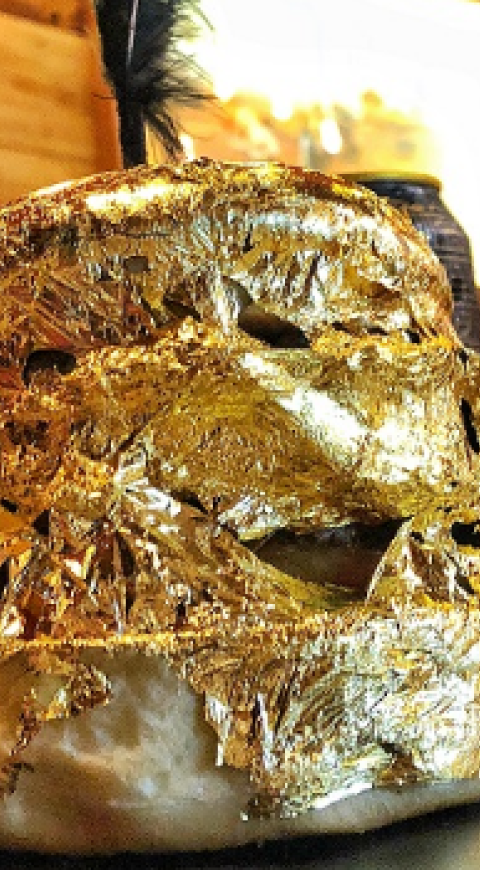 Hamburguesa de oro en Bucaramanga