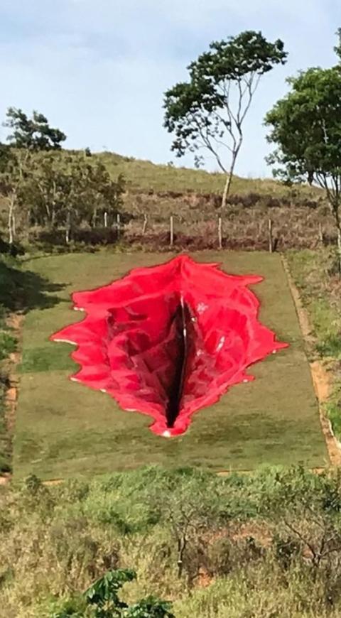 'Diva', escultura en Brasil
