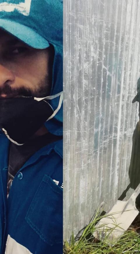 José Molina, el barrendero de Bogotá que busca ser influencer