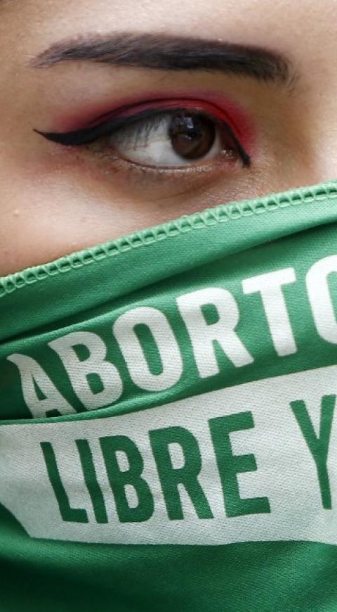 Protesta a favor del aborto Protesta a favor del aborto