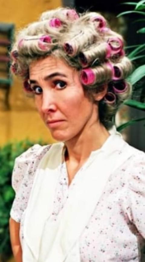 El Chavo del 8: Florinda Meza en su personaje de 'Doña Florinda'