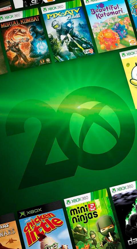 Xbox cumple 20 años