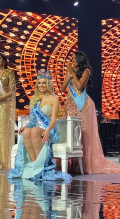 Coronan a Karolina Bielawska, Miss Mundo 2021
