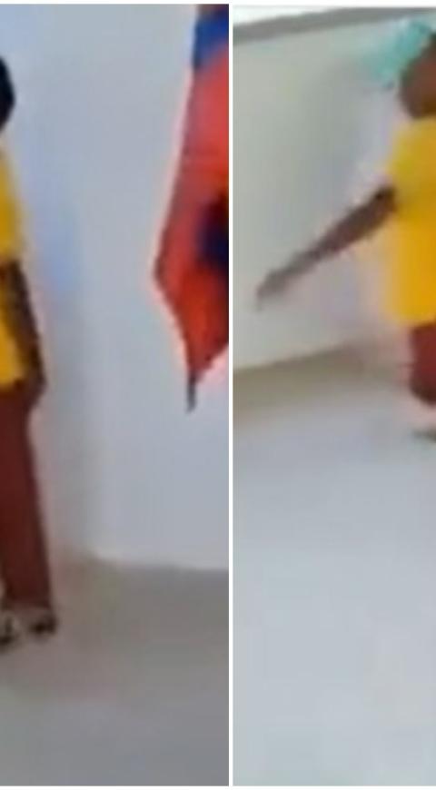 Profesor le pegó a un niño por no cantar en una presentación escolar Profesor le pegó a un niño por no cantar en una presentación escolar