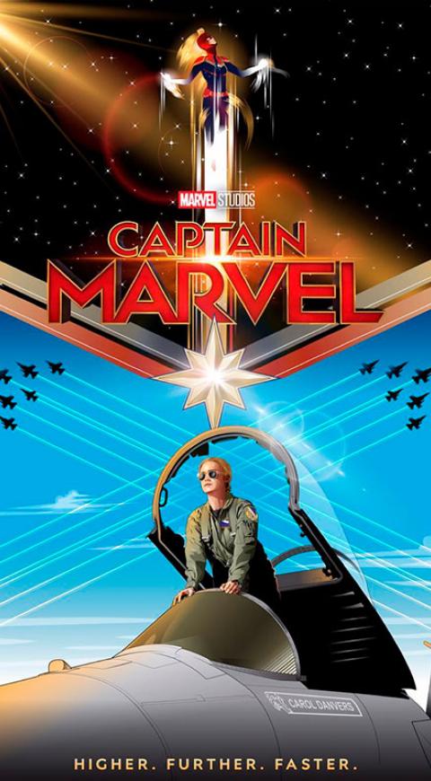 Capitana Marvel será la esperanza en la batalla contra Thanos