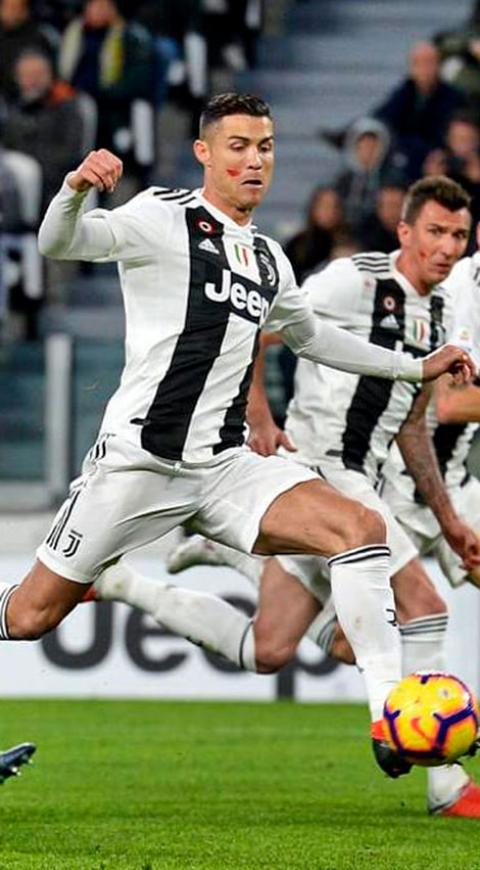 Cristiano Ronaldo con la Juventus
