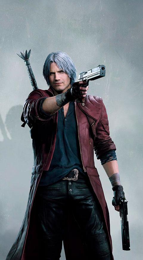 Dante, personaje principal de Devil May Cry