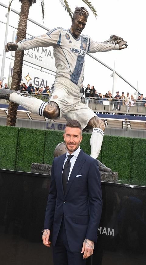Estatua de David Beckham