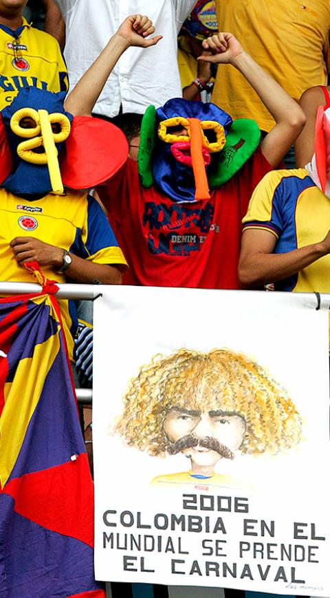 Hinchas de la Selección Colombia