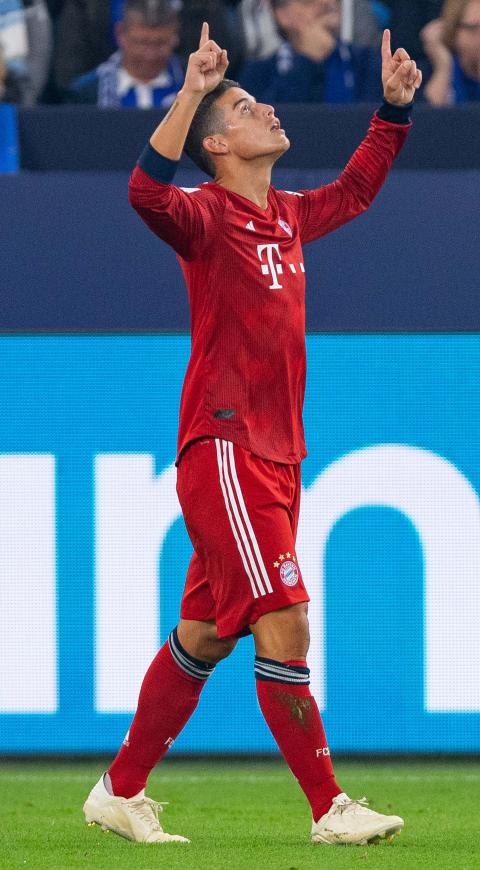 James Rodríguez, futbolista colombiano