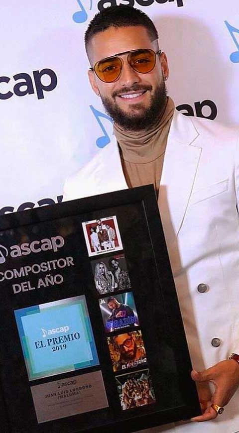 Maluma es uno de artistas colombianos más populares a nivel mundial