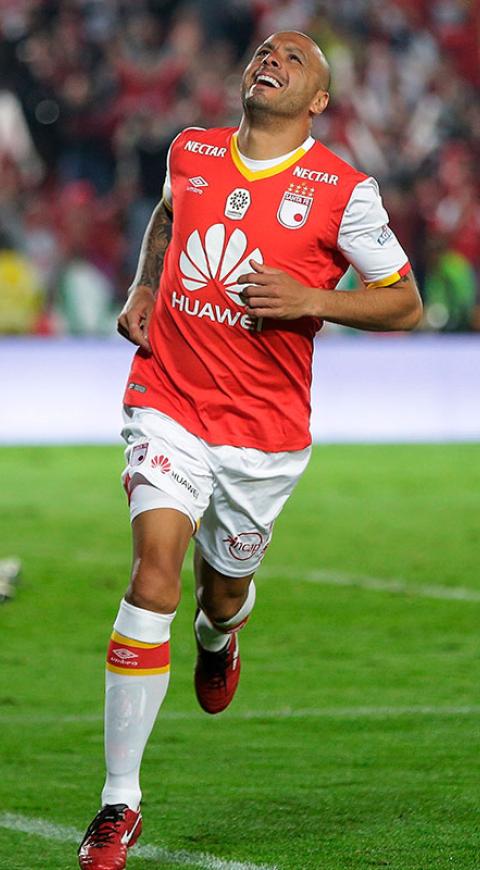 Omar Pérez es uno de los jugadores más queridos por la hinchada de Santa Fe