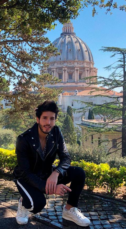 Sebastián Yatra en Roma