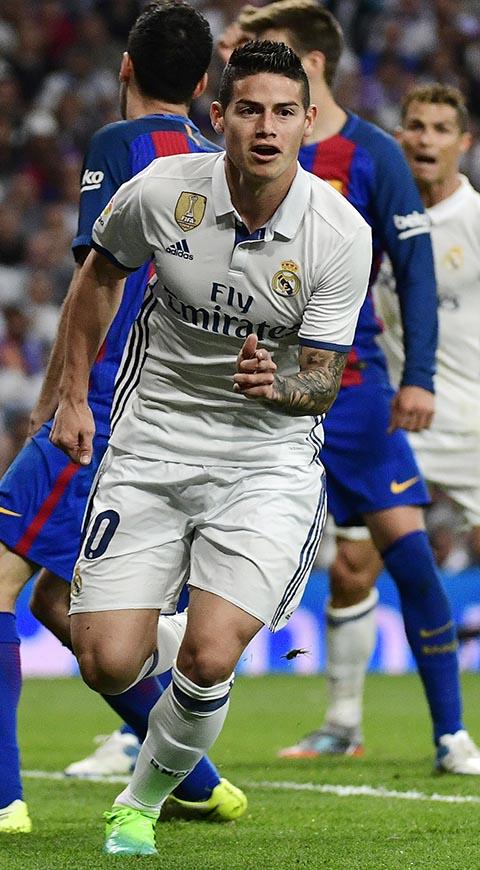 James Rodríguez, volante colombiano