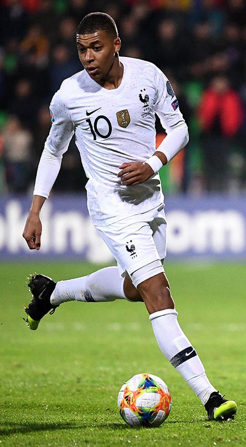Kylian Mbappe, delantero del PSG