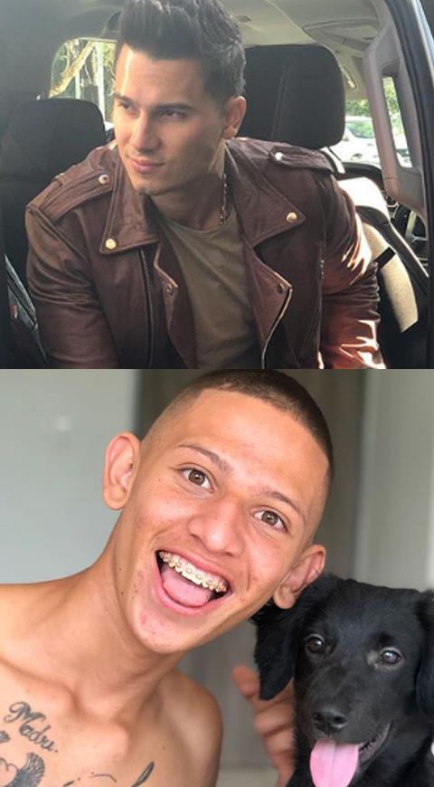 El youtuber se robó la atención de los seguidores del cantante.