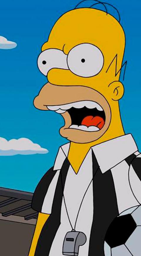 Homero Simpson furioso