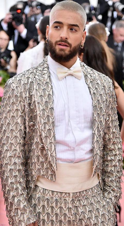 Maluma sorprende en la Met Gala 2019