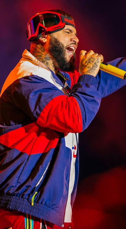 Farruko en un show