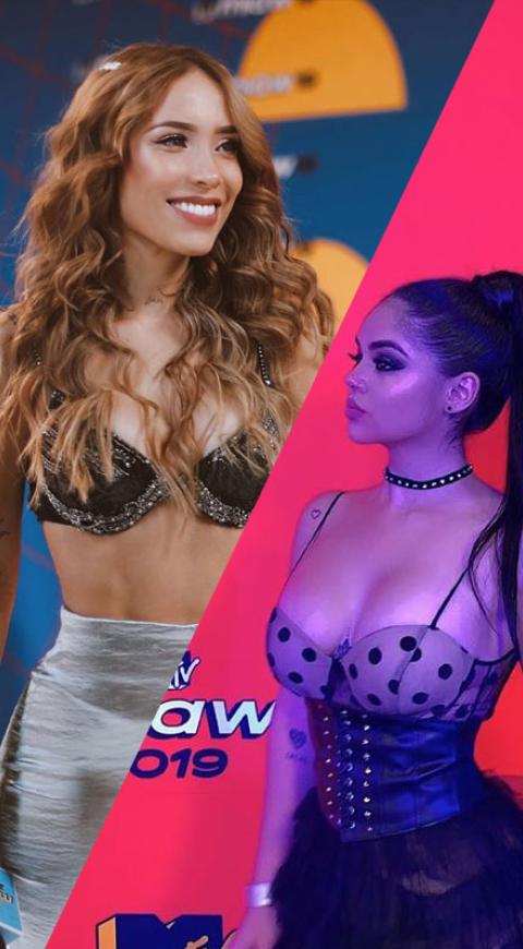 Luisa Fernanda W y ‘La Segura’ en los premio MTV MIAW