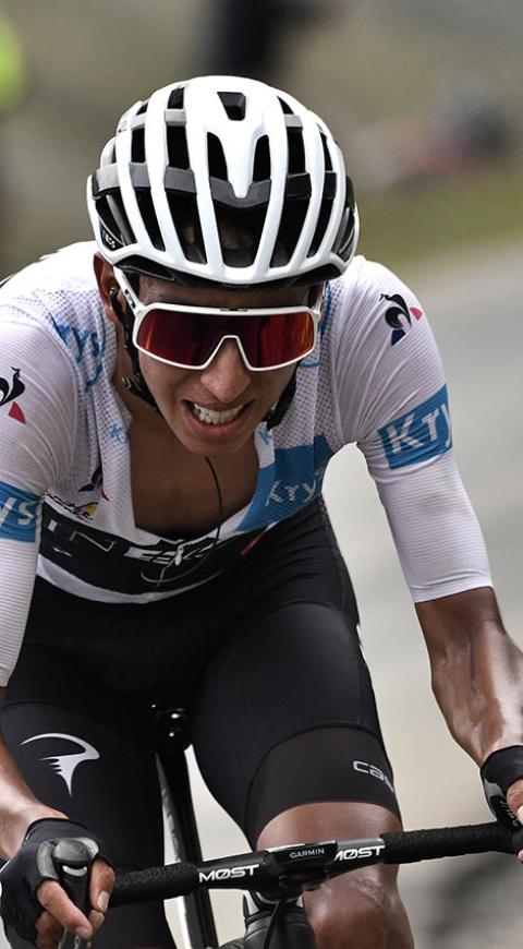 Egan Bernal en el Tour de Francia